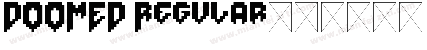 DOOMED Regular字体转换